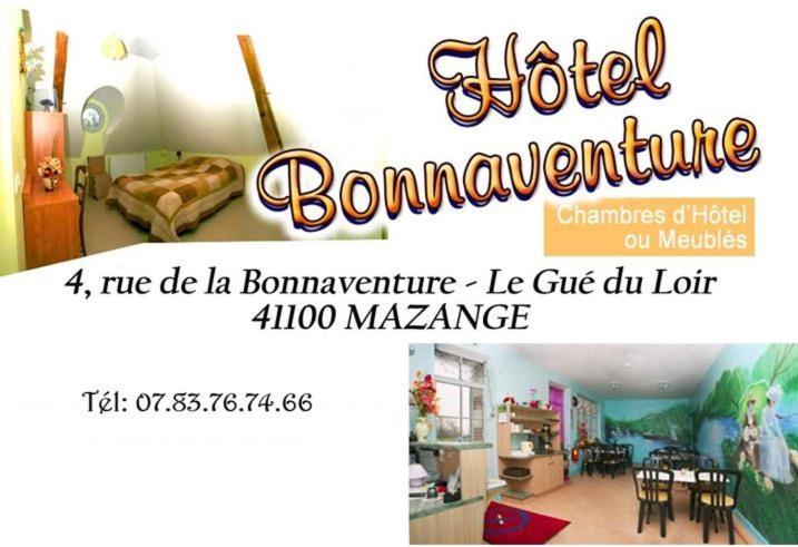 Hotel De La Bonnaventure Mazange Luaran gambar